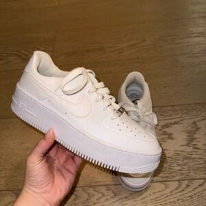Nike AirForce 1’s - Size 7 Women’s - White